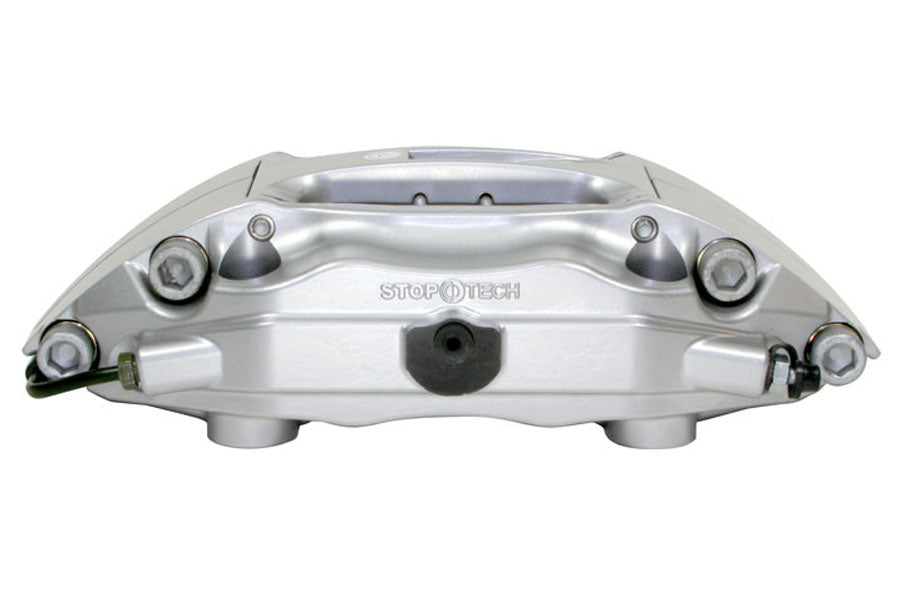 Stoptech ST-40 Big Brake Kit Front 328mm Silver Slotted Rotors - 2008-2014 Subaru WRX