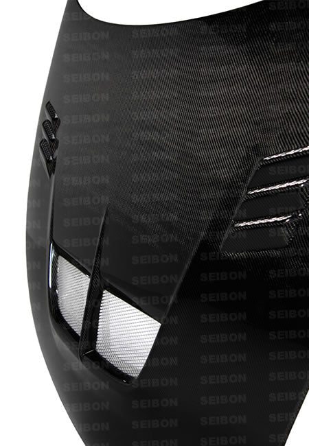 Seibon Carbon Fiber BD Style Hood - 2009-2014 Nissan 370Z
