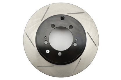 Stoptech Slotted Rear Right Rotor Single - 2003-2006 Mitsubishi Evo 8/9