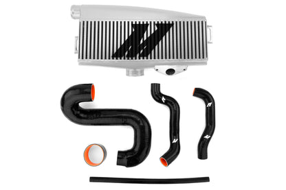 Mishimoto Silver Top Mount Intercooler w/ Black Hoses - 2002-2007 Subaru WRX / 2004-2007 STI
