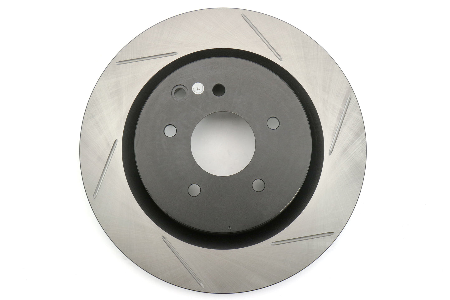 Stoptech Rear Left Slotter Rotor w/OEM Brembo Brakes - 2003-2009 Nissan 350Z / Infiniti G35 (w/OEM Brembo)
