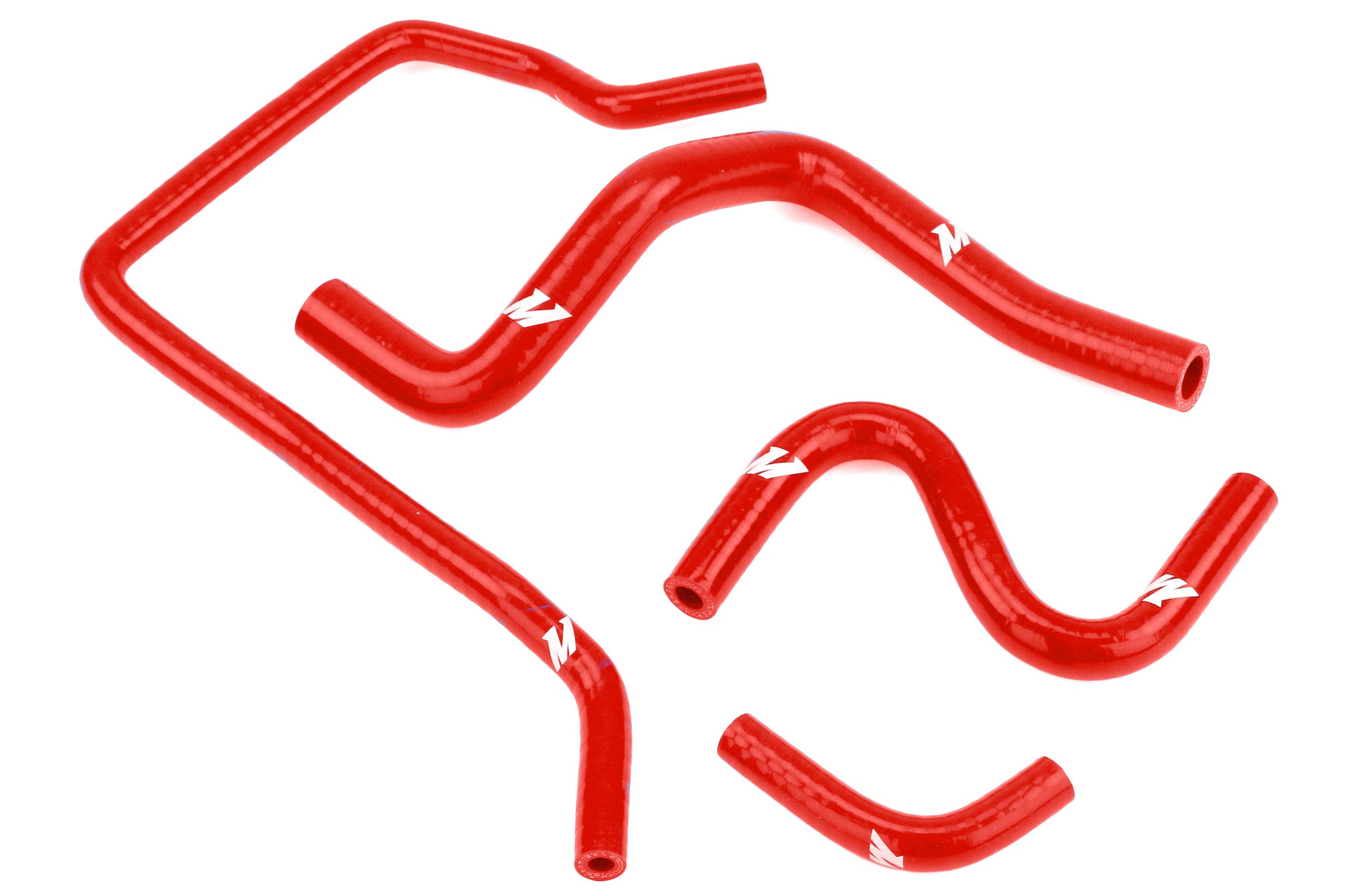 Mishimoto Silicone Ancillary Hose Kit Red - 2006-2007 Subaru WRX / 2004-2007 STI