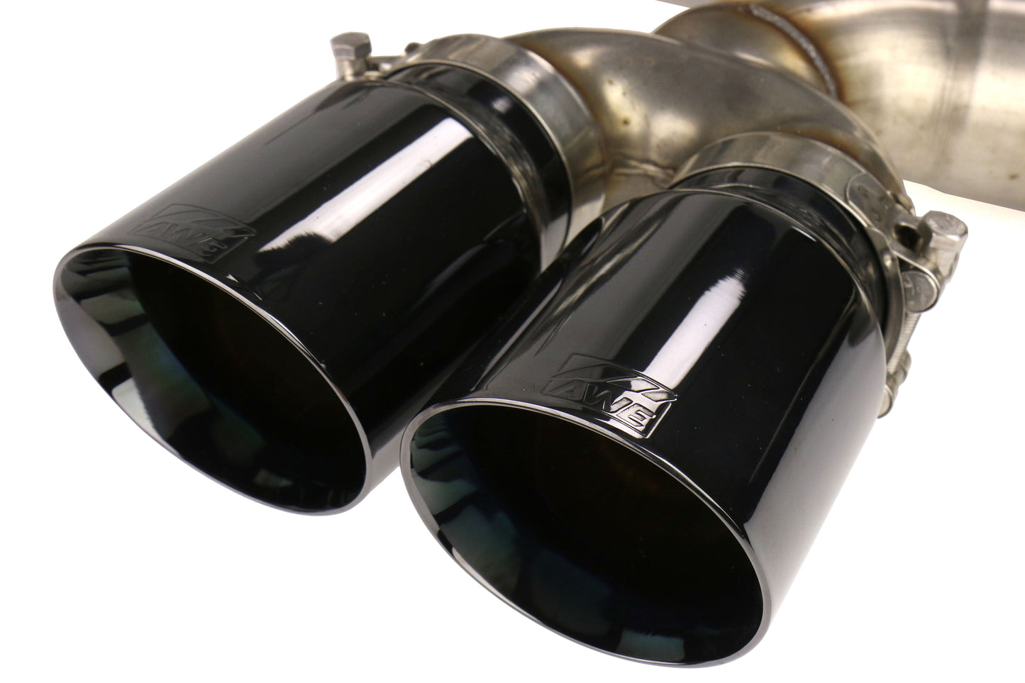 AWE Touring Edition Non-Resonated Cat-Back Exhaust (Diamond Black Tips) - 2013-2018 Ford Focus ST