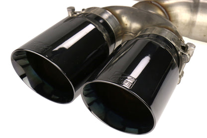 AWE Touring Edition Non-Resonated Cat-Back Exhaust (Diamond Black Tips) - 2013-2018 Ford Focus ST