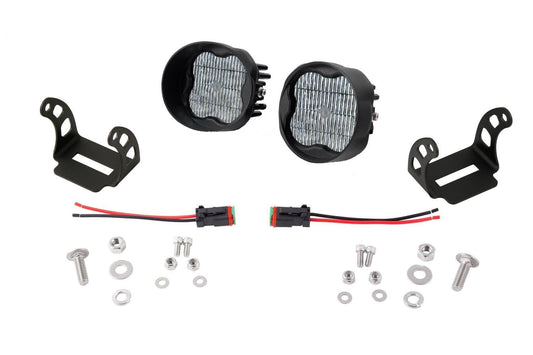 Diode Dynamics SS3 Pod Max Angled Fog Light Kit White