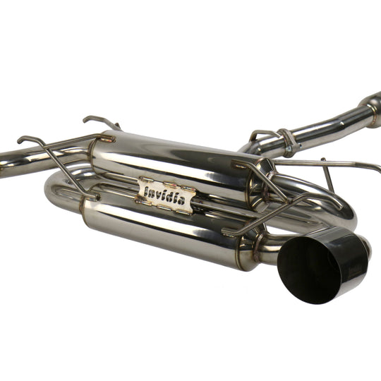 Invidia Gemini R400 Catback Exhaust System - Stainless Steel Tips - 2013-2016 Scion FR-S / 2013-2020 Subaru BRZ / 2017-2020 Toyota 86