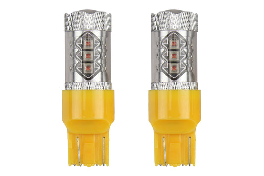 Diode Dynamics 7443 XP80 LED Amber Bulb Pair - Subaru Models