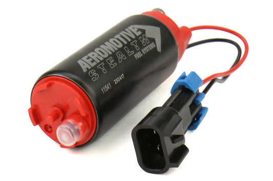 Aeromotive Stealth 340 340lph Fuel Pump Offset Inlet - Universal