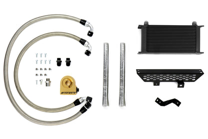 Mishimoto Oil Cooler Kit Black Thermostatic - 2013-2018 Ford Focus ST