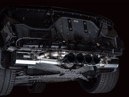 AWE SwitchPath Exhaust for C8 Corvette Z06 - Diamond Black Tips