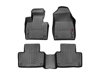 Weathertech Front and Rear Floorliners Black - 2020-2024 Subaru Outback