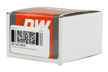 DeatschWerks -6AN Fuel Pump Pre-Filter - Universal