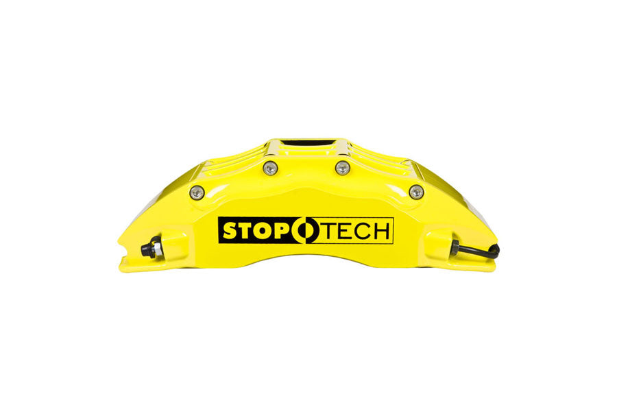 Stoptech ST-60 Big Brake Kit Front 355mm Yellow Zinc Drilled Rotors - 2003-2006 Mitsubishi Evo 8/9