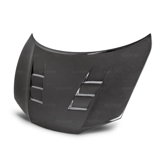 Seibon Carbon Fiber TS-Style Hood - 2014-2015 Honda Civic Coupe