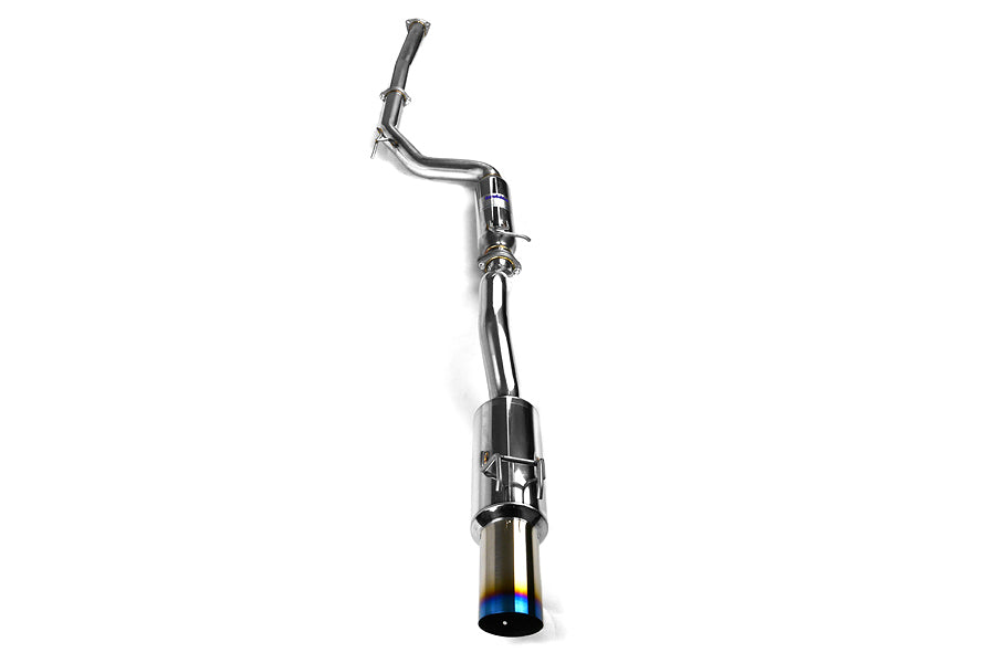 Invidia N1 Single Exit Cat Back Exhaust - Titanium Tip - 2012-2013 Honda Civic Si Coupe