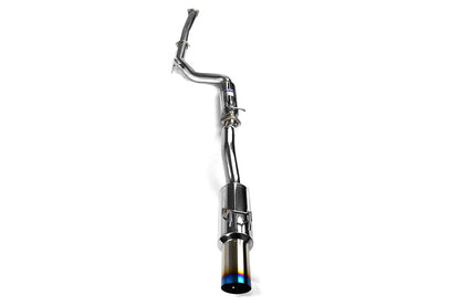 Invidia N1 Single Exit Cat Back Exhaust - Titanium Tip - 2012-2013 Honda Civic Si Coupe