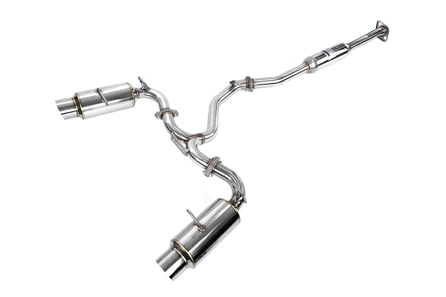 Invidia N1 Cat Back Exhaust - Stainless Steel Tips - 2013-2024 Scion FR-S / Subaru BRZ / Toyota 86