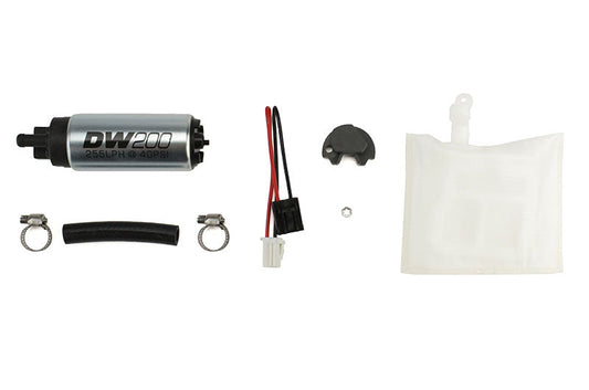 DeatschWerks DW200 Series Fuel Pump w/ Install Kit - Subaru Models (inc. 2002-2007 WRX / STI)