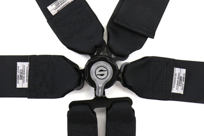 Sparco 6-Point Pull Up Harness Black - Universal