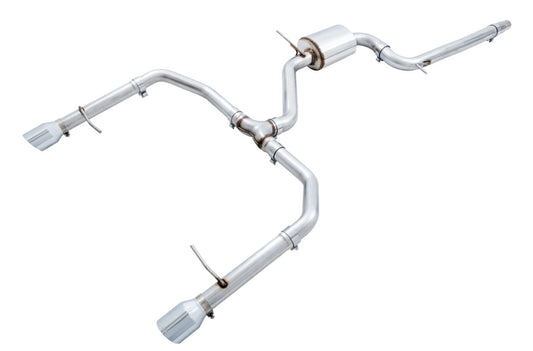AWE Track Edition Resonated Exhaust - Volkswagen GLI 2019+