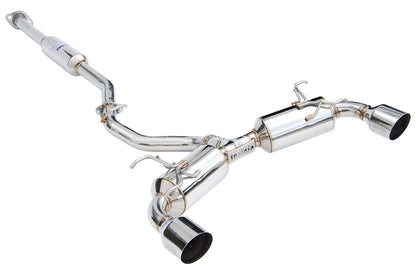 Invidia N2 Cat Back Exhaust - Stainless Steel Tips - 2013-2024 Scion FR-S / Subaru BRZ / Toyota 86