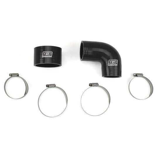 Grimmspeed Top Mount Intercooler Silicone Coupler Kit Black - Subaru Models (inc. 2002-2007 WRX / 2004+ STI)
