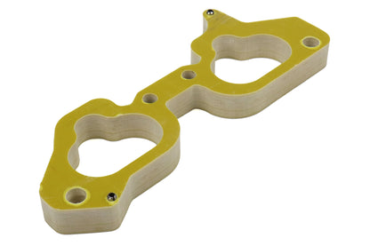 Torque Solution Phenolic Thermal Intake Spacers 19mm  - 2002-2014 Subaru WRX / STI / 2005-2006 Baja / 2004-2013 Forester / 2005-2012 Legacy / 2005-2009 Outback / 2005-2006 Saab 9-2X