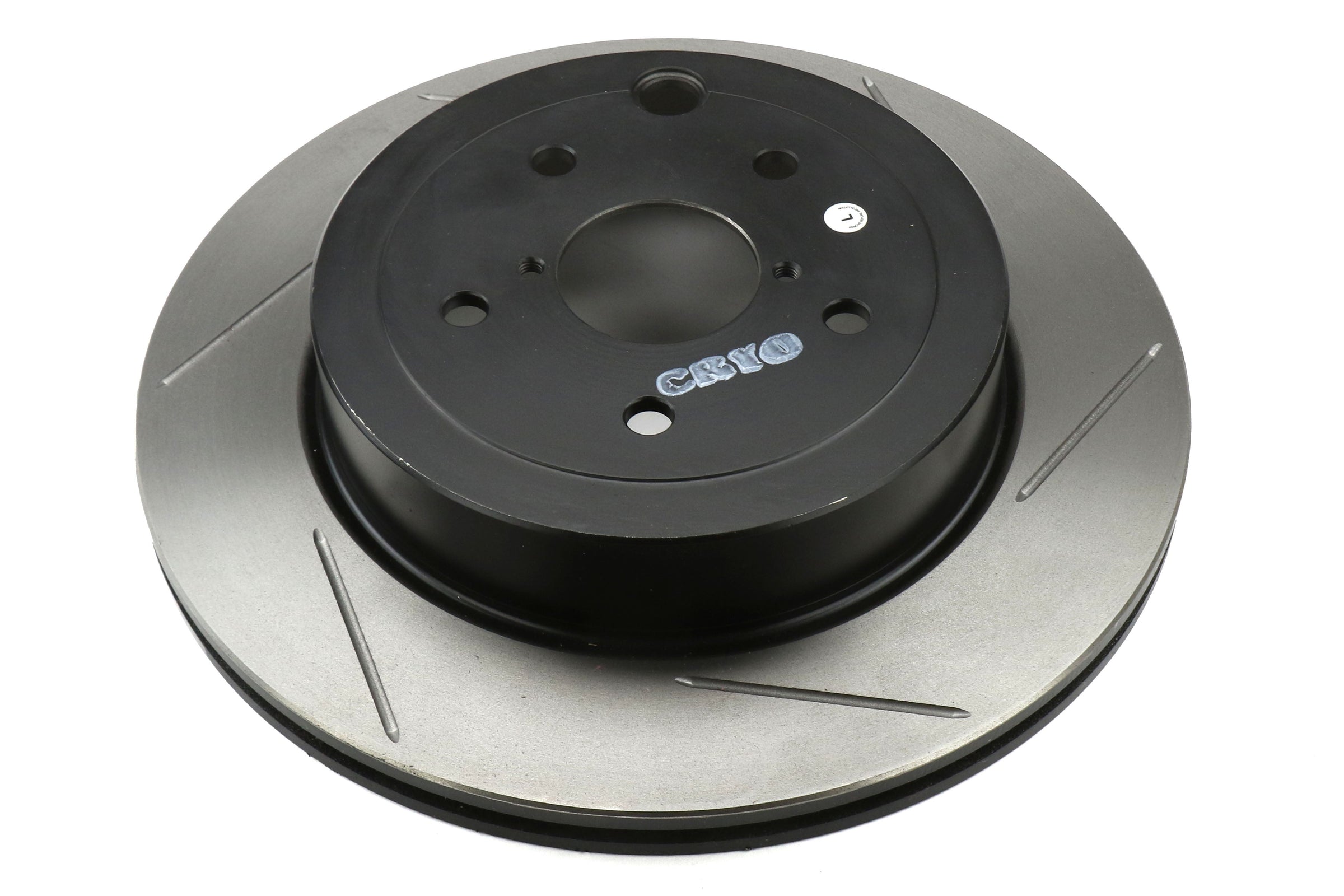 Stoptech Slotted Rotor Pair Rear - 2008-2017 Subaru STI