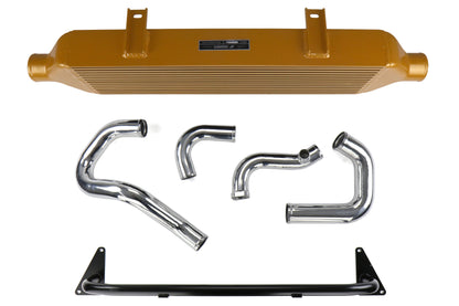 Mishimoto Subaru Front Mount Intercooler Kit Gold - 2015-2021 Subaru WRX