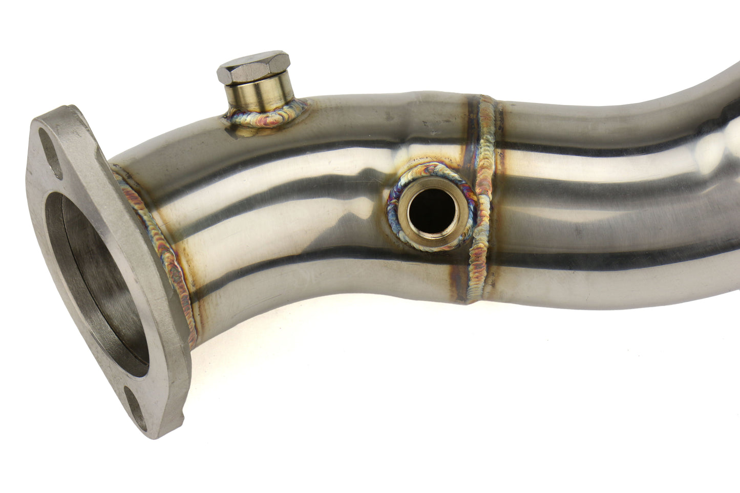 MXP SP Downpipe w/O2 Housing - 2008-2015 Mitsubishi Evo X