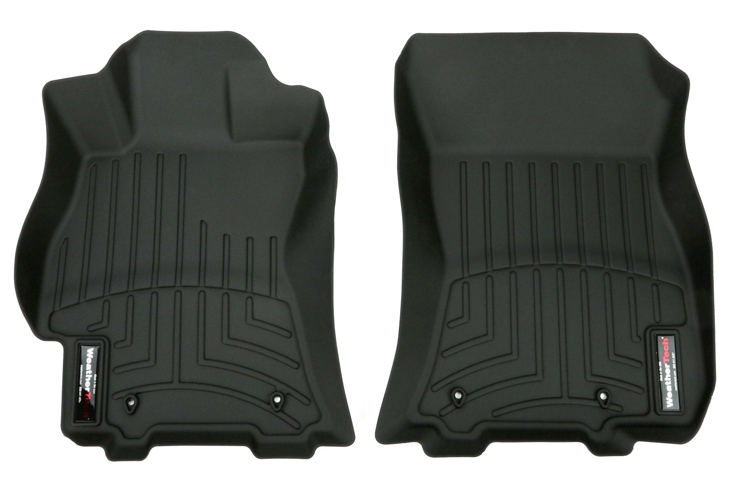 Weathertech Front FloorLiners Black - 2015-2019 Subaru Outback / Legacy