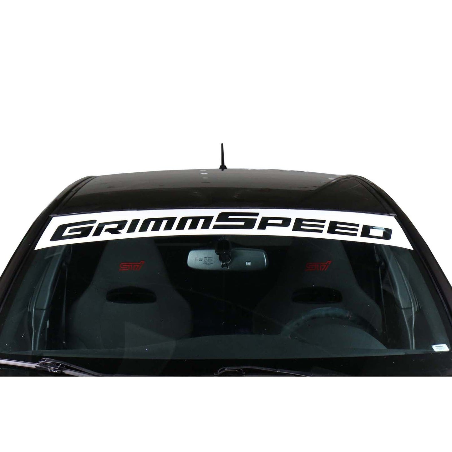 GrimmSpeed 43in Windshield Banner - Universal