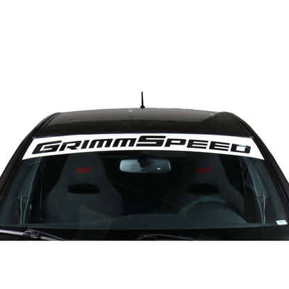 GrimmSpeed 43in Windshield Banner - Universal