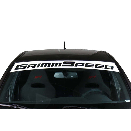 GrimmSpeed 43in Windshield Banner - Universal