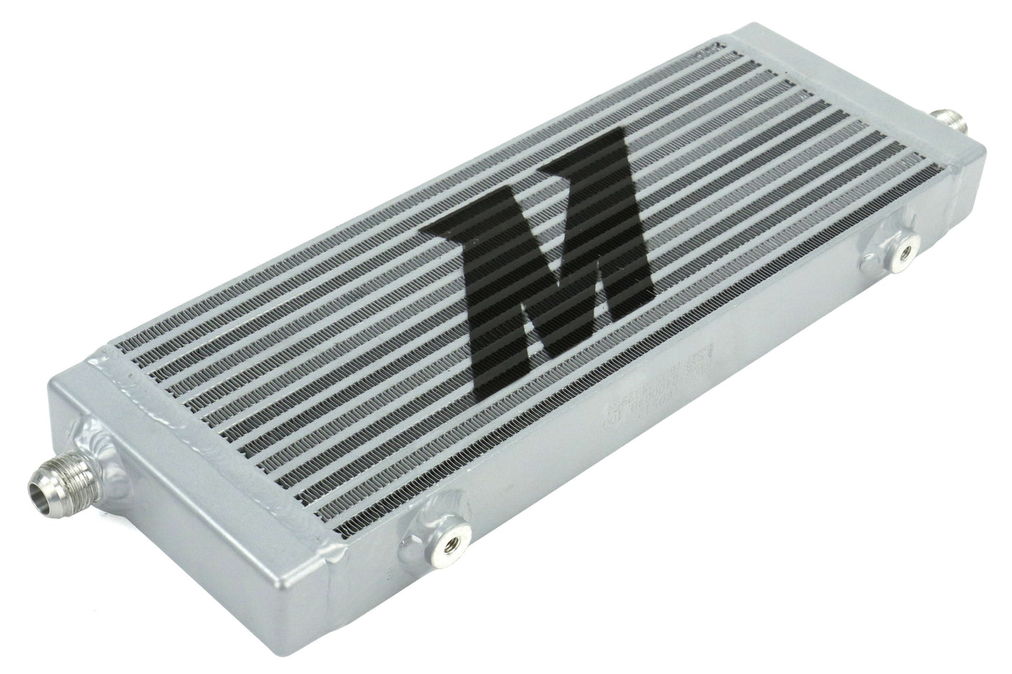 Mishimoto Thermostatic Oil Cooler Kit Silver - 2016-2017 Ford Focus RS