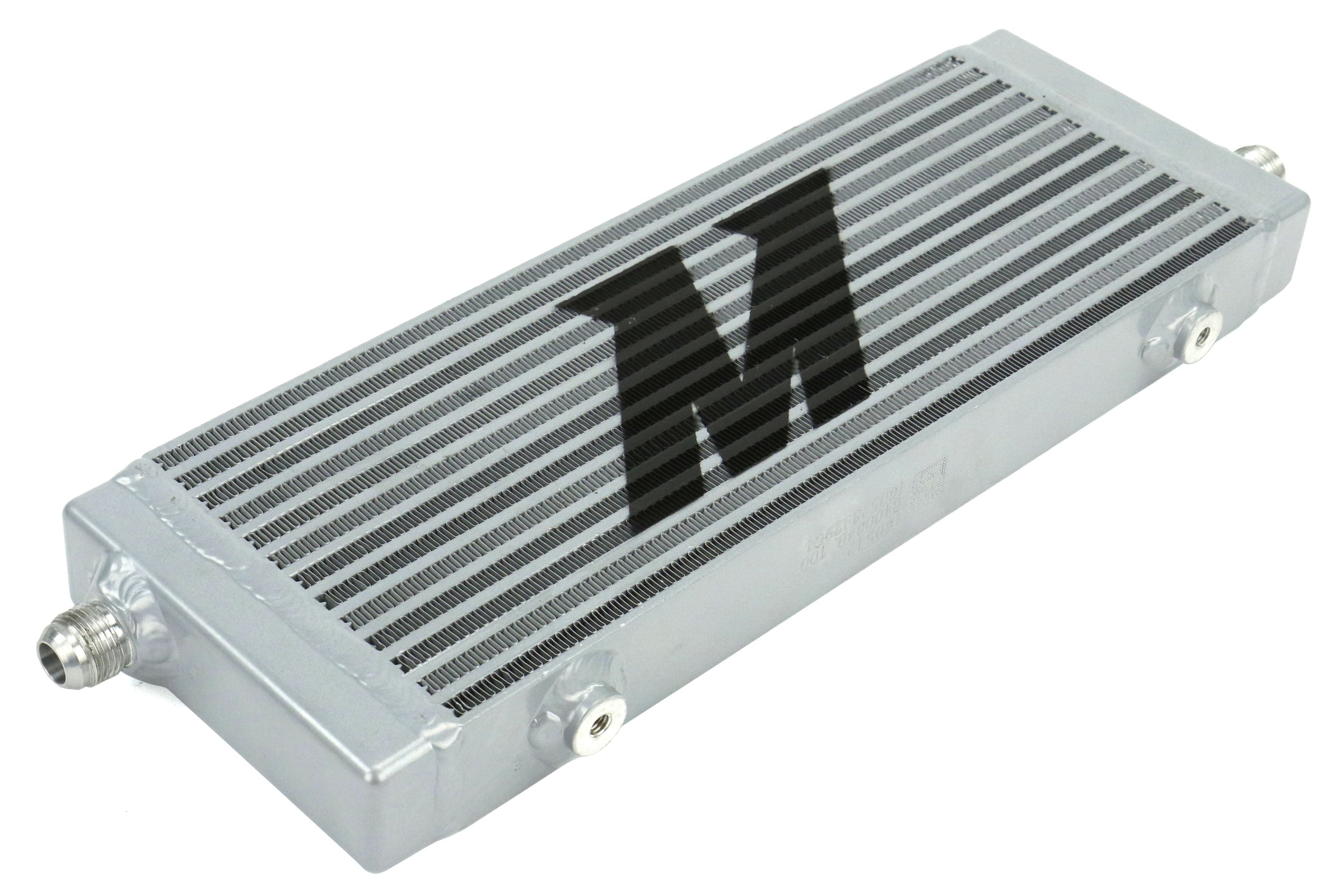 Mishimoto Thermostatic Oil Cooler Kit Silver - 2016-2017 Ford Focus RS