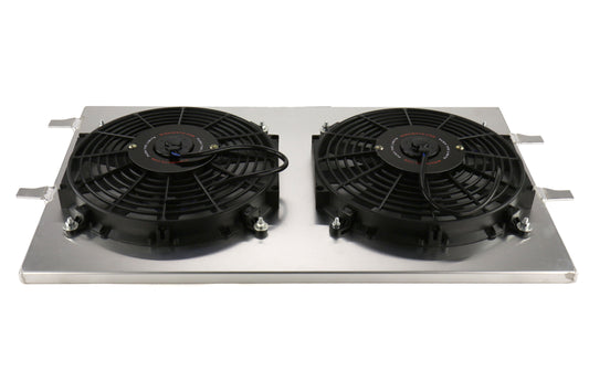 Mishimoto Aluminum Fan Shroud Kit - 2008-2015 Mitsubishi Evo X