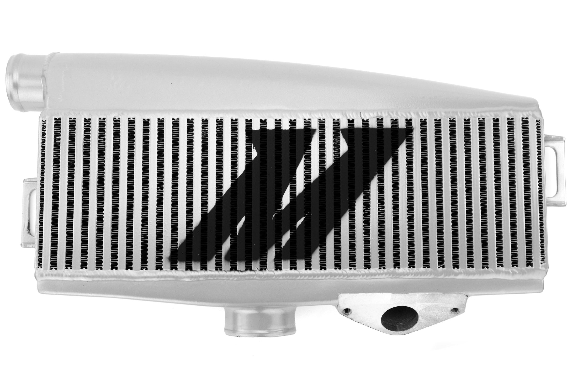Mishimoto Silver Top Mount Intercooler w/ Black Hoses - 2002-2007 Subaru WRX / 2004-2007 STI