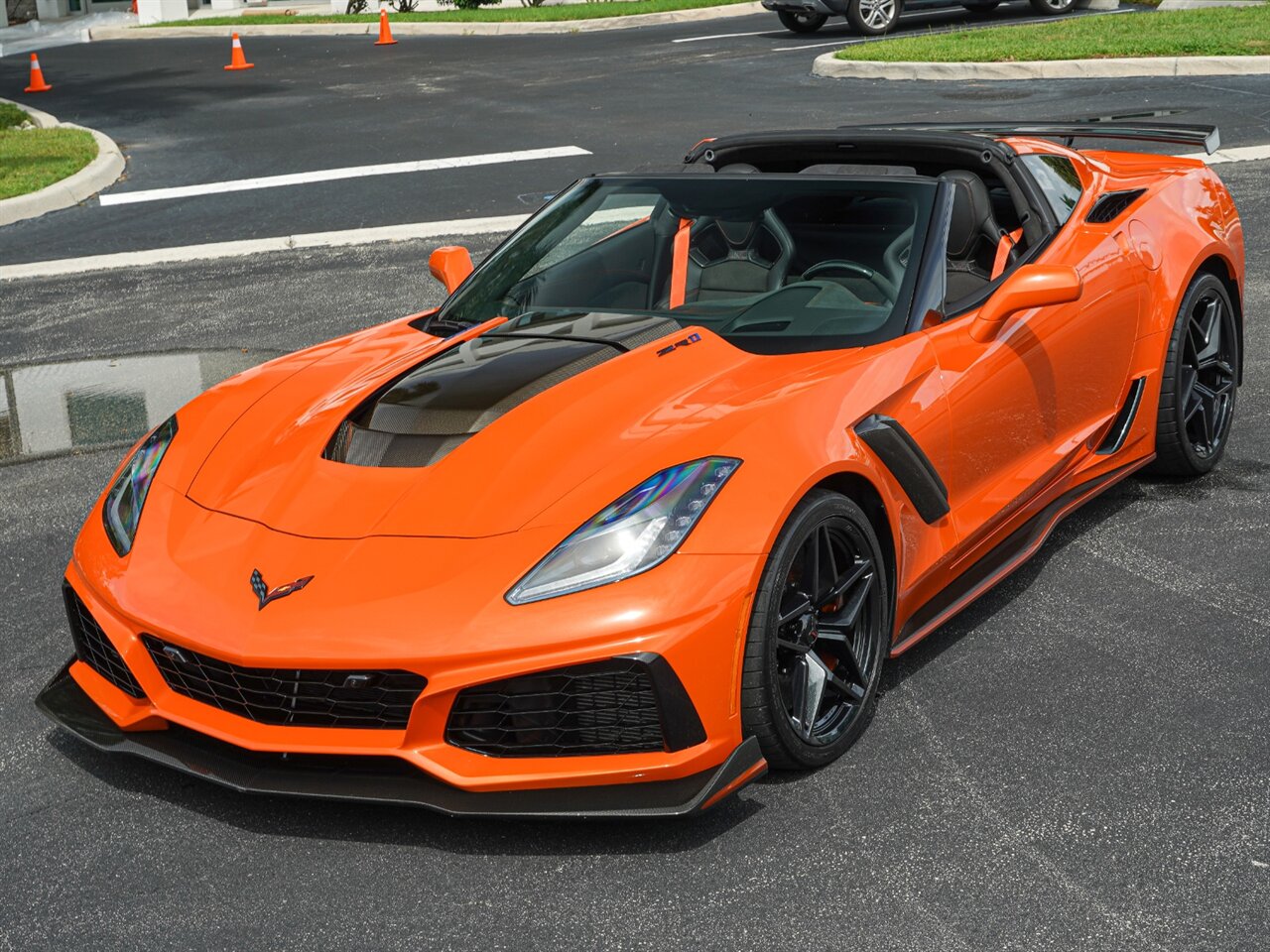 Chevrolet Corvette C7 ZR1 DRY CARBON FIBER Front Splitter