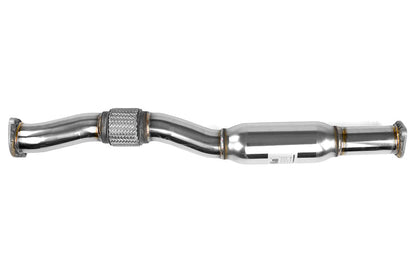 Invidia Q300 Single Exit Cat Back Exhaust - Stainless Steel Tip - 2008-2010 Subaru WRX Hatchback