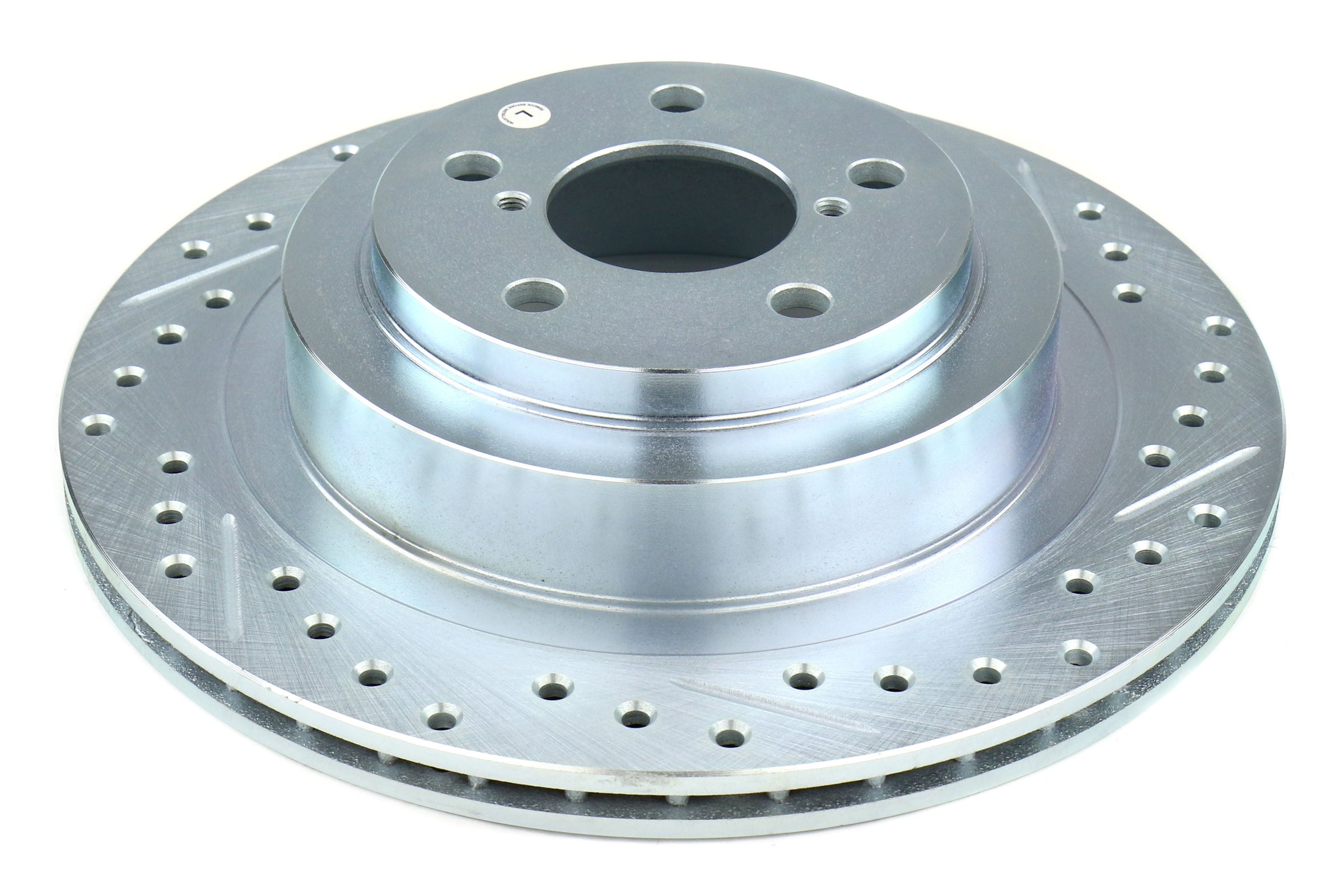 Stoptech C-Tek Sport Drilled and Slotted Rear Rotors / Pads Package - 2006 - 2007 Subaru WRX