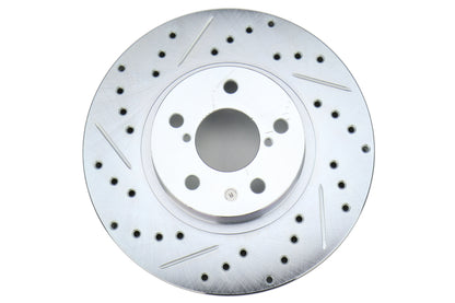 Stoptech C-Tek Sport Drilled and Slotted Front Rotor Pair - Subaru Models (inc. 1998-2001 Impreza 2.5RS)