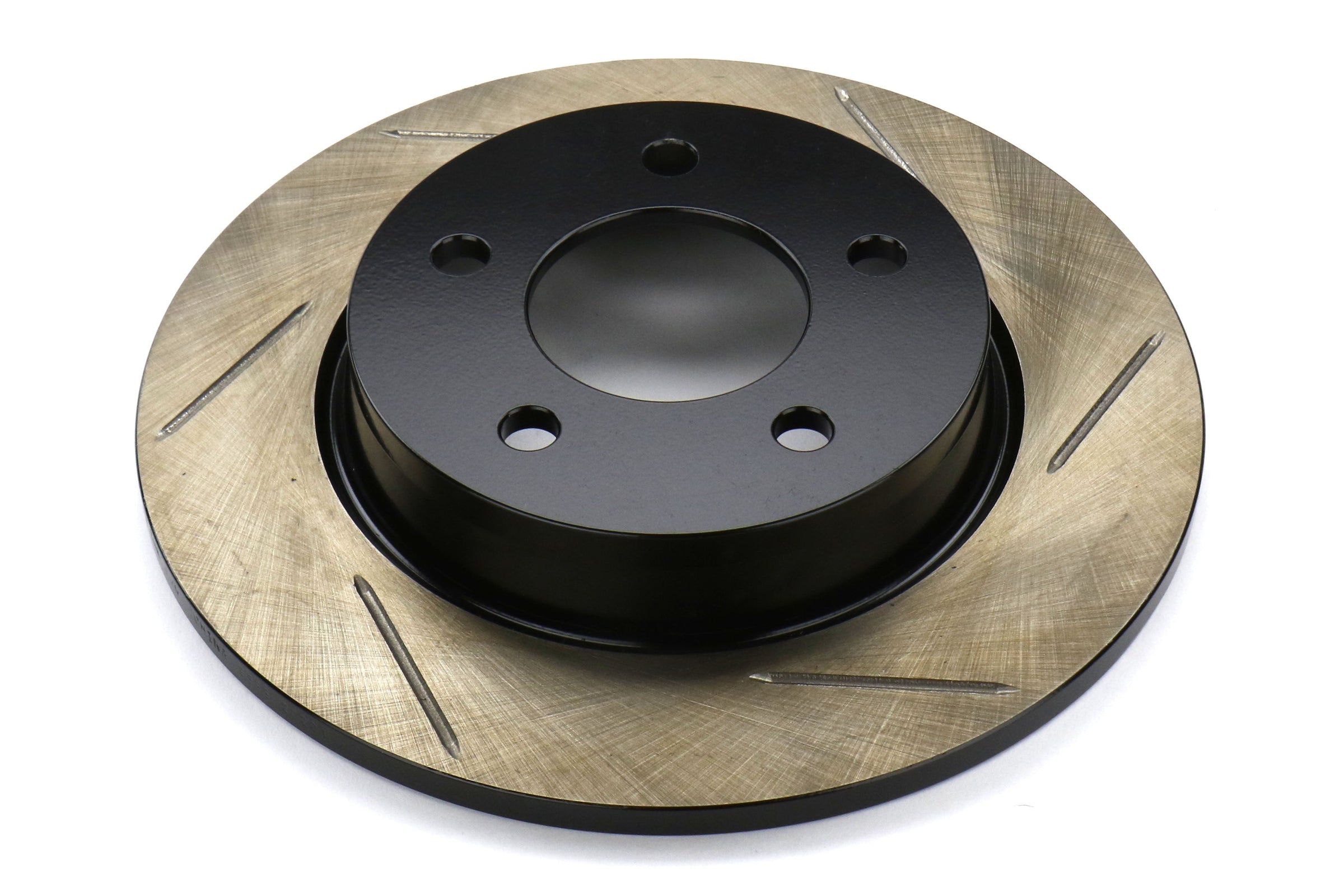 Stoptech Slotted Rear Rotor Pair - 2004-2013 Mazda 3