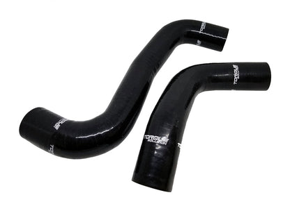 Torque Solution Silicone Radiator Hose Kit Black - Subaru Models (inc. 2008-2021 STI / 2008-2014 WRX)