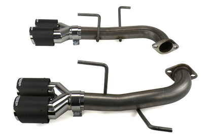 MBRP 2.5in Quad Carbon Fiber Tip Axle Back Exhaust - 2015-2021 Subaru WRX / STI