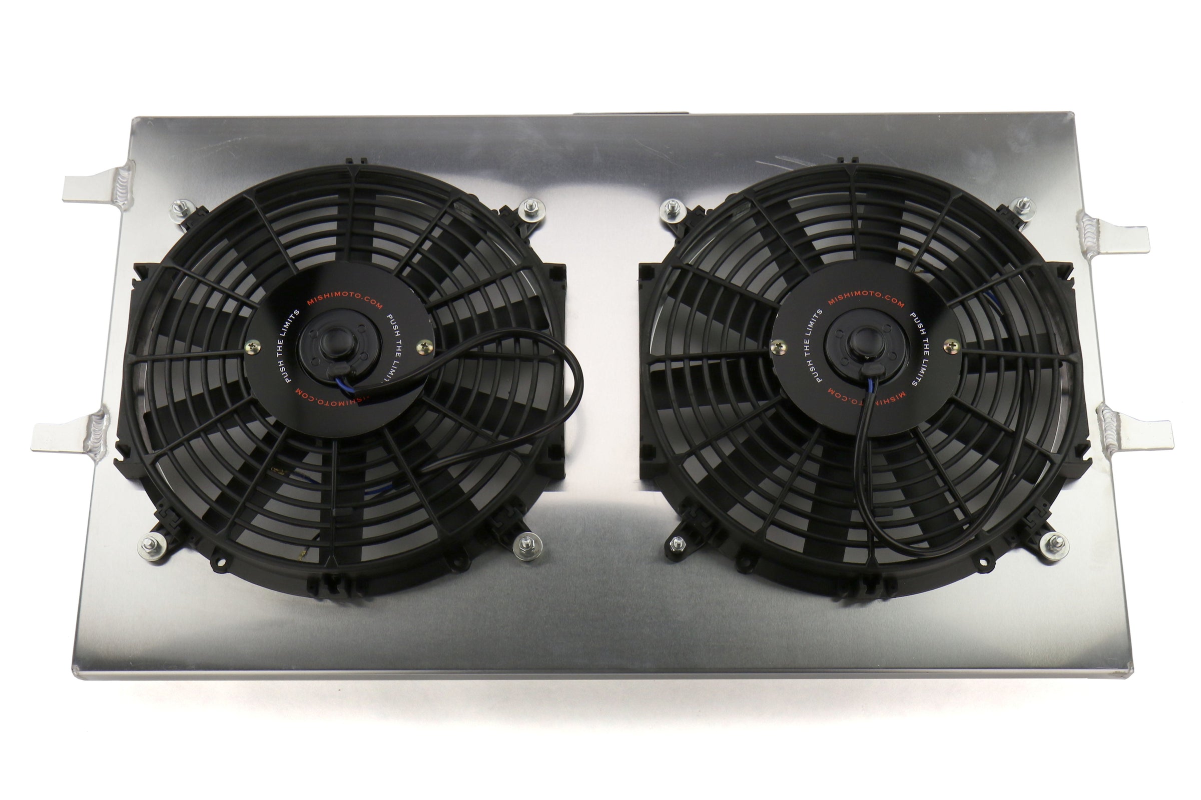 Mishimoto Aluminum Fan Shroud Kit - 2008-2015 Mitsubishi Evo X