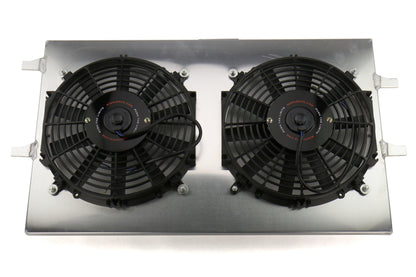 Mishimoto Aluminum Fan Shroud Kit - 2008-2015 Mitsubishi Evo X