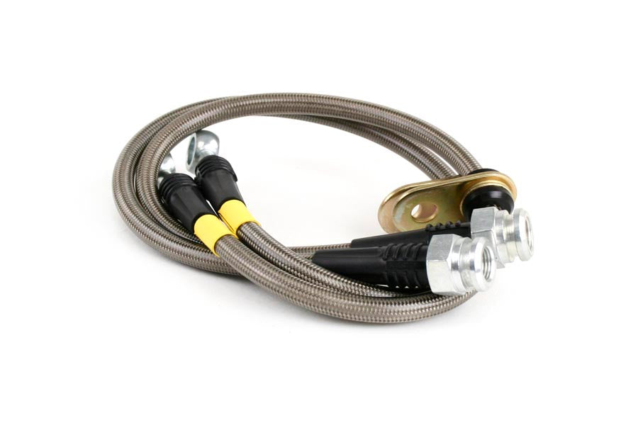 Stoptech Stainless Steel Brake Lines Front - 2005-2009 Subaru Legacy GT