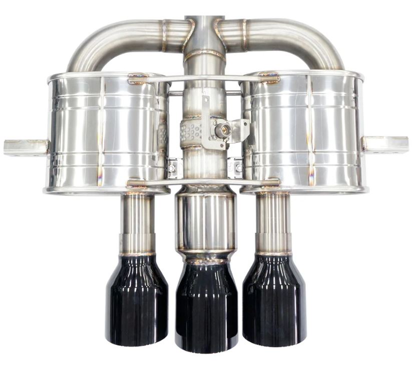 Invidia 22-25 Honda Civic Type R FL5 Q300 Black Tip Cat-back Exhaust (HS22CTRFQ33SBL)