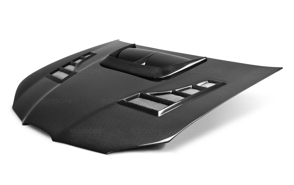 Seibon Carbon Fiber CW Style Hood - 2006-2007 Subaru WRX / STI